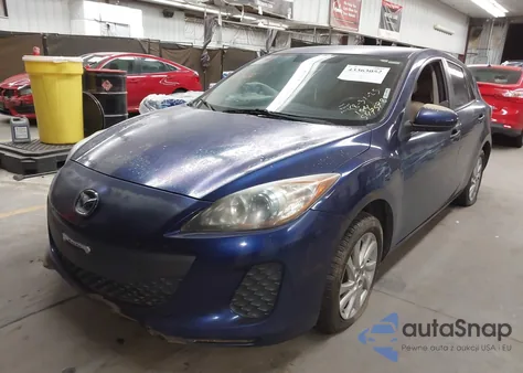2012 Mazda Mazda3 I Touring из США, поврежденный, VIN JM1BL1L89C1547578